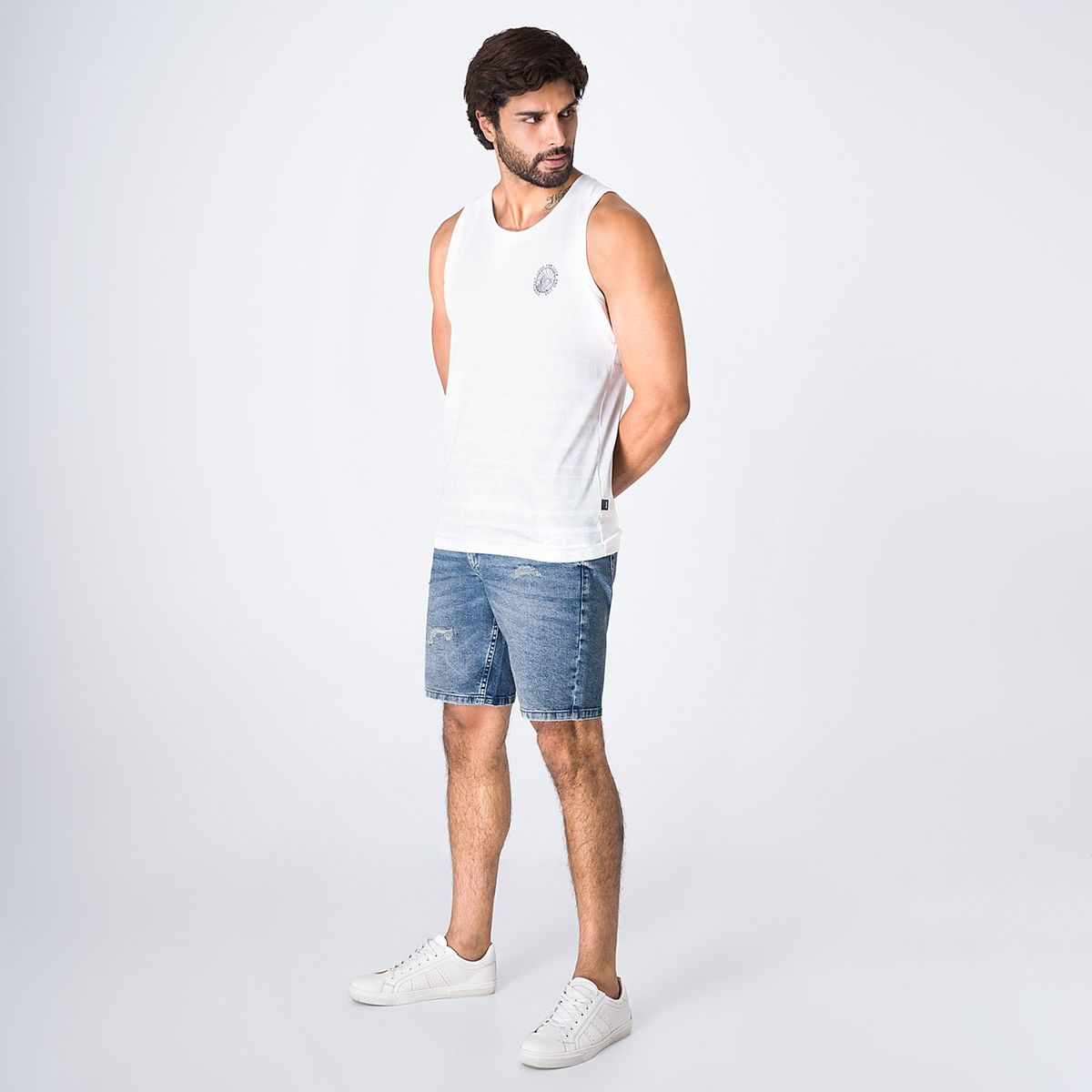 PIONIER - Bermuda Denim Stretch New Raket Pionier