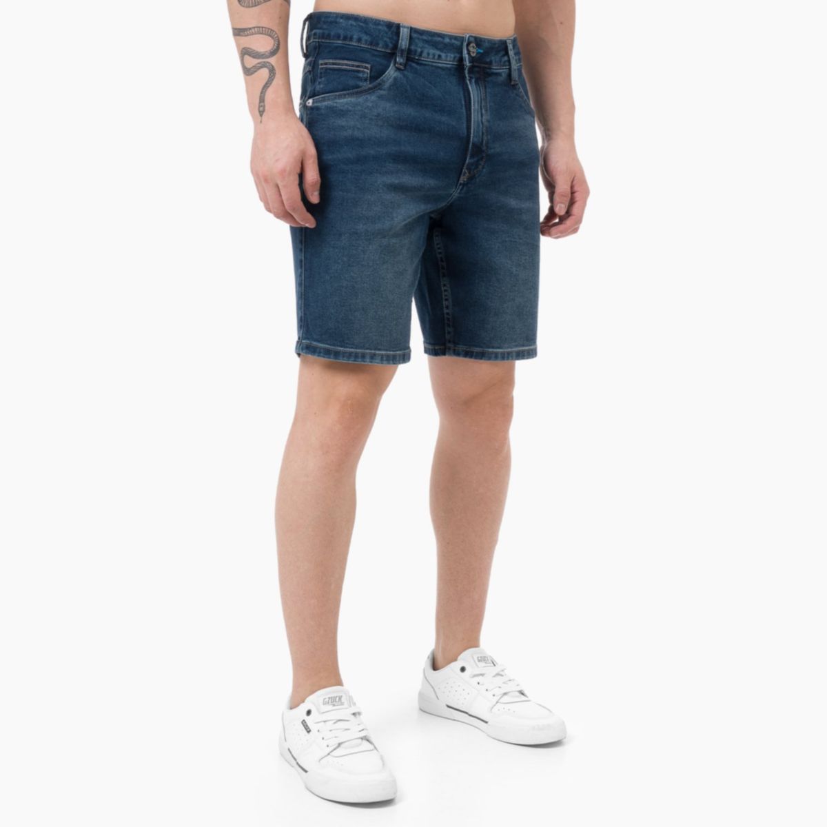 GZUCK - Walk Short Denim Stretch Skril Gzuck