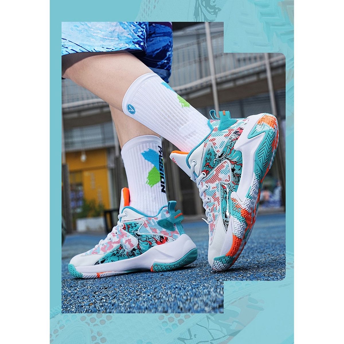 TIOZONEY - Zapatilla Básquetbol Hombre