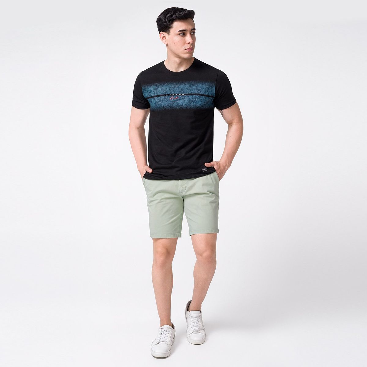 PIONIER - Bermuda Drill Stretch Renatho Pionier