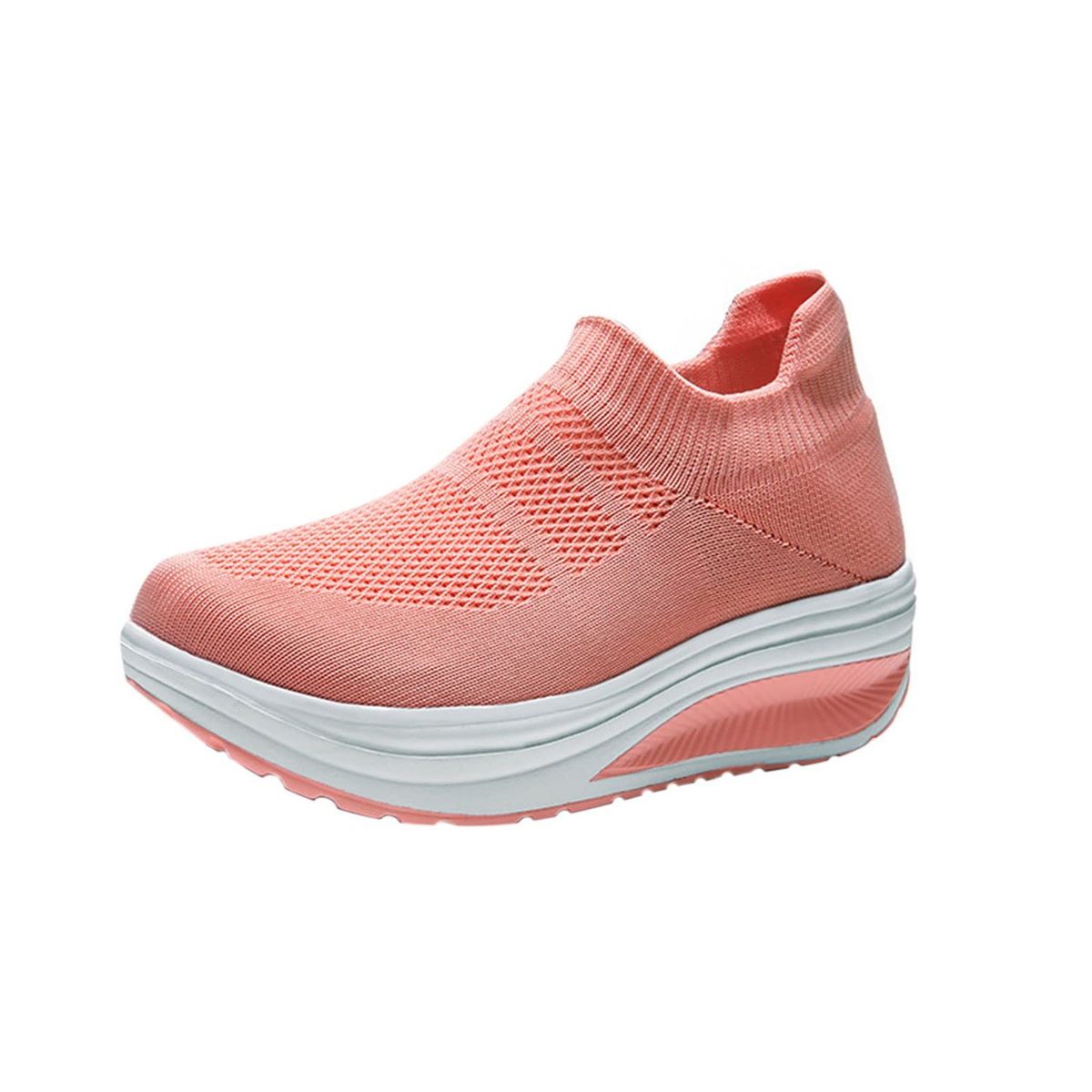 TIOZONEY - Zapatillas casuales para Mujer -Rosa