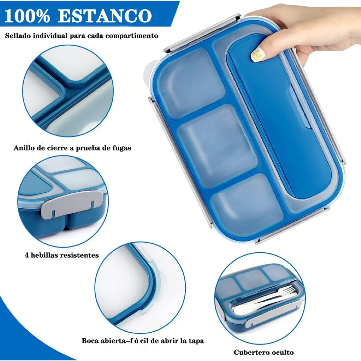 TIOZONEY - Loncheras para Niños Bento Box Kids Set 27pc