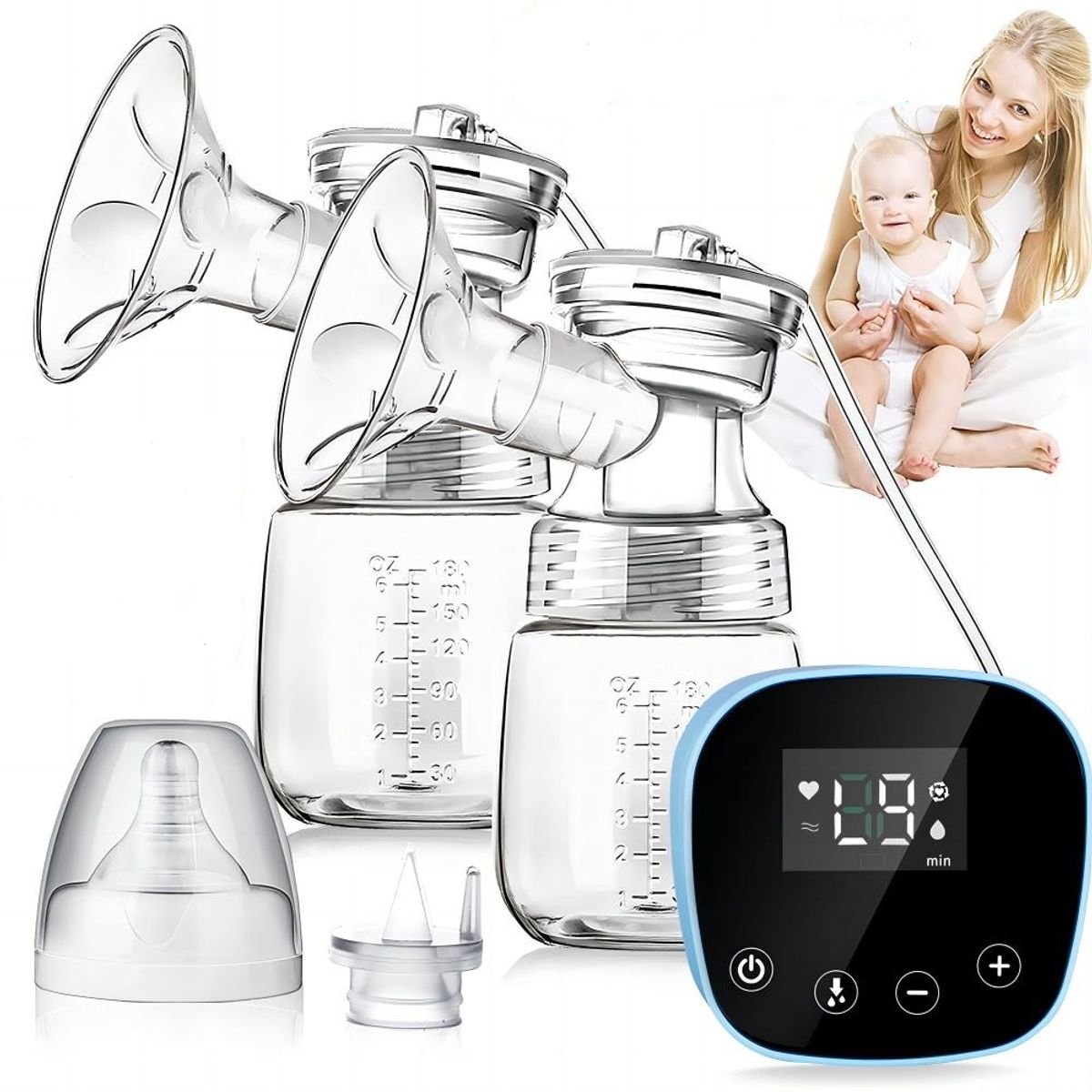 TIOZONEY - Extractor de Leche Advance