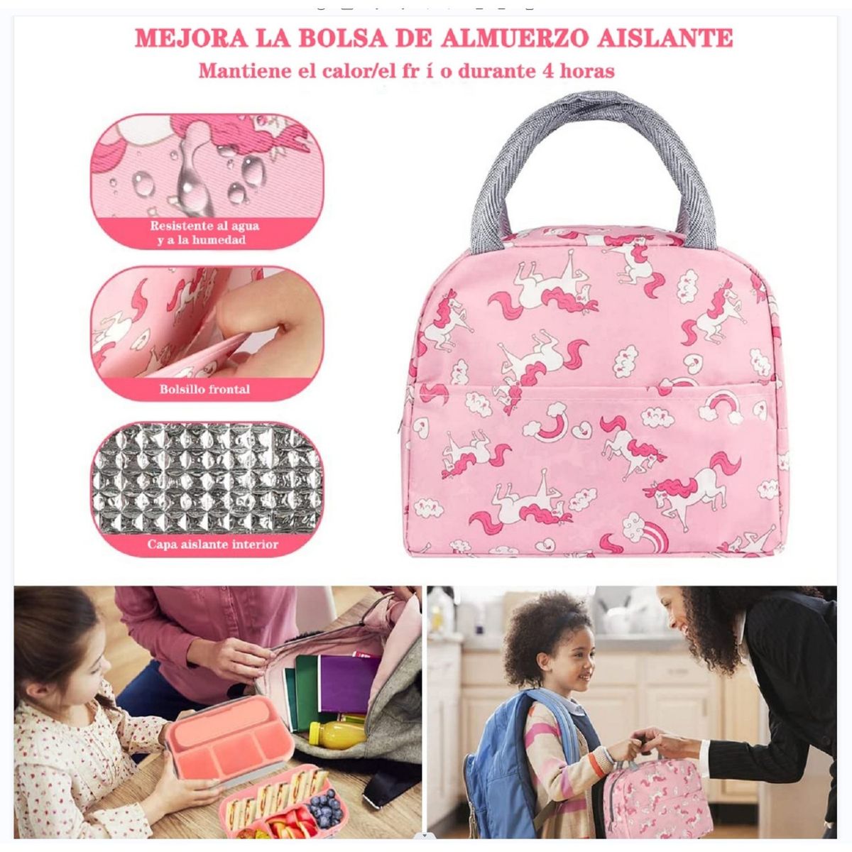 TIOZONEY - Loncheras para Niños Bento Box Kids Set 27pc