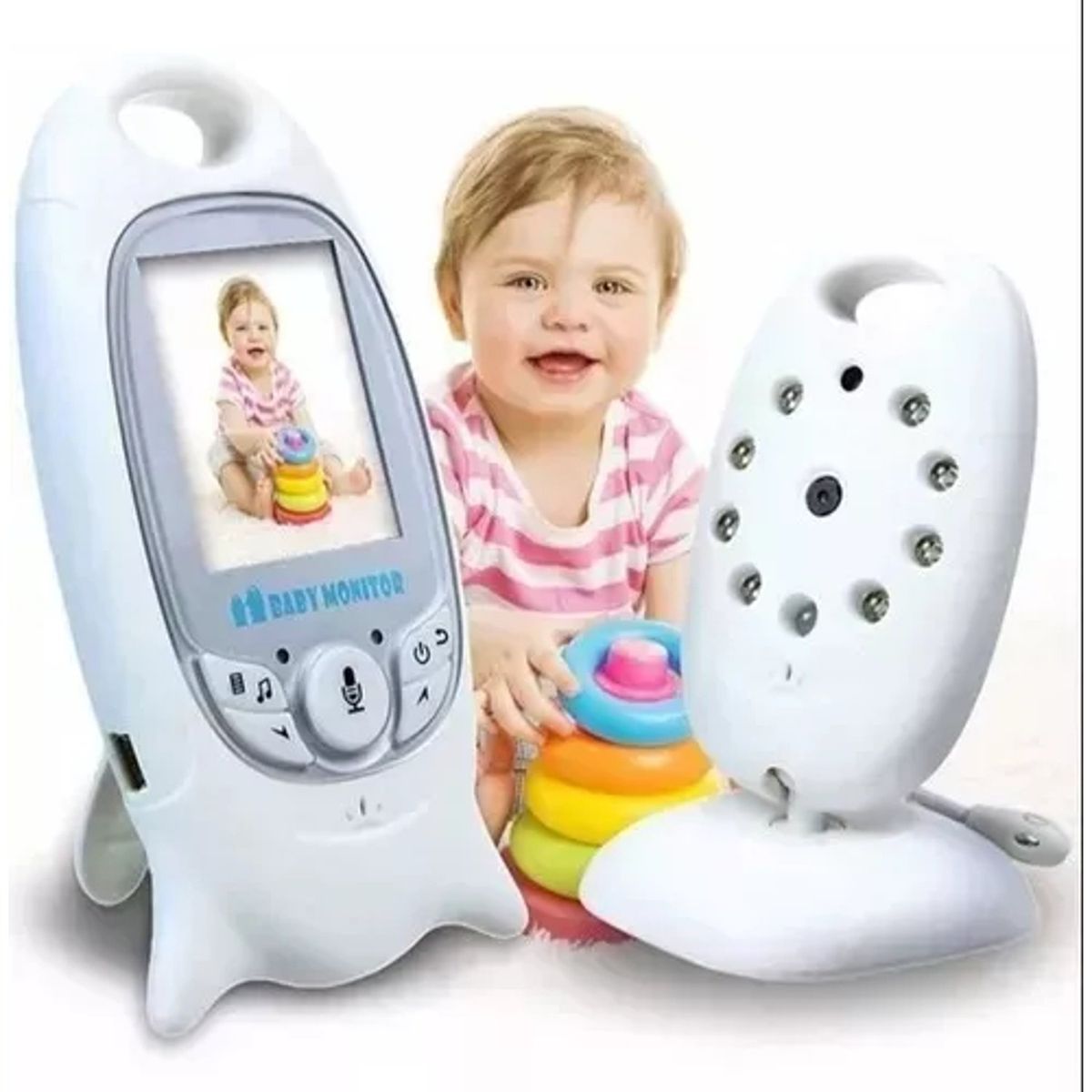 TIOZONEY - Seguridad Monitores Para Bebes Camara Con Visión Nocturna