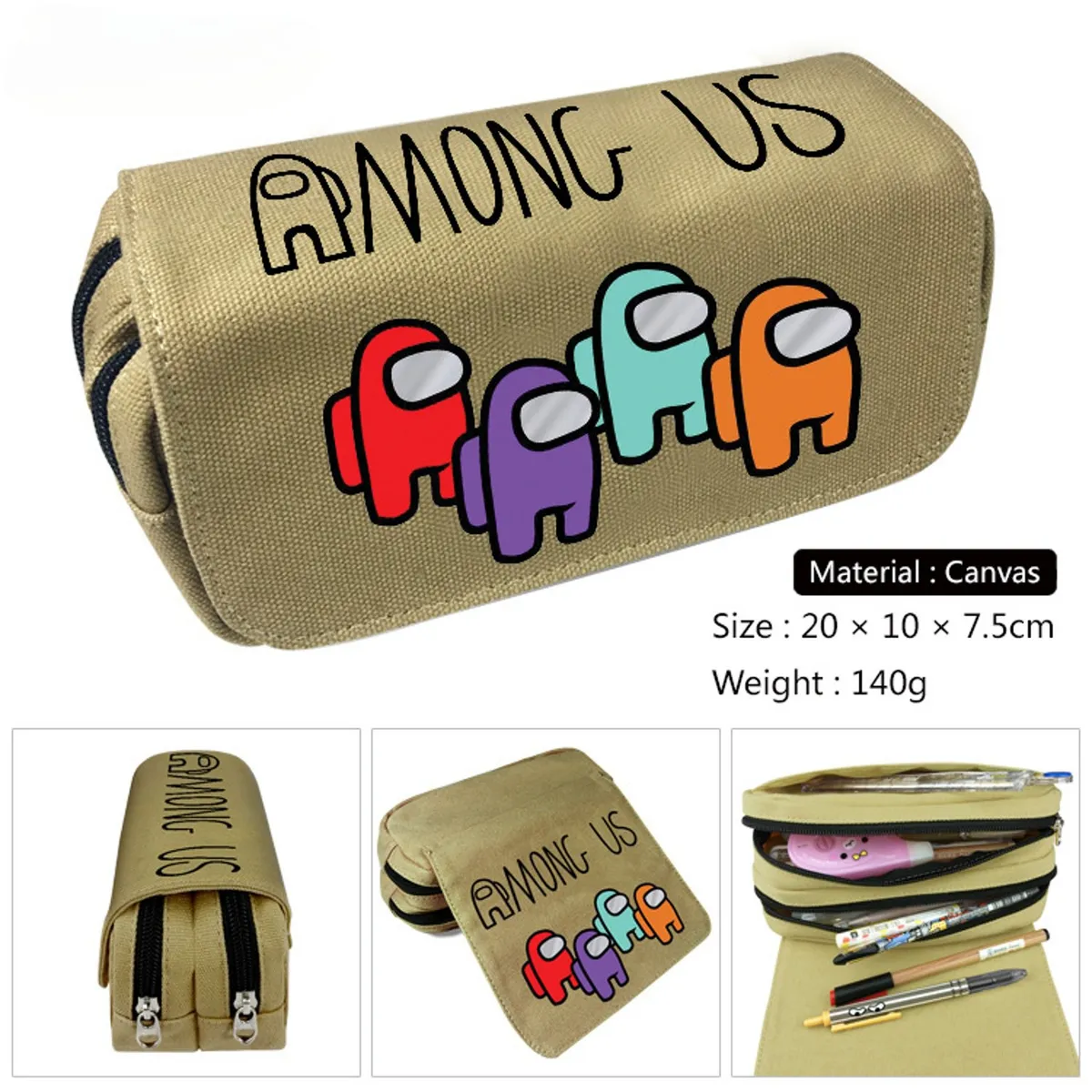 TIOZONEY - Estuche Para Lapices Escolar Gran Capacidad del astronauta