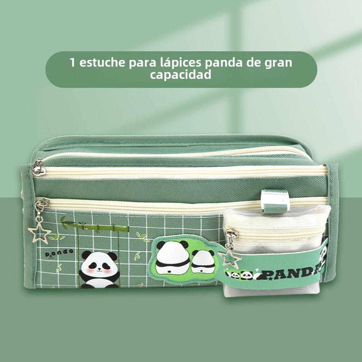 TIOZONEY - Estuche para bolígrafo de estudiante Panda