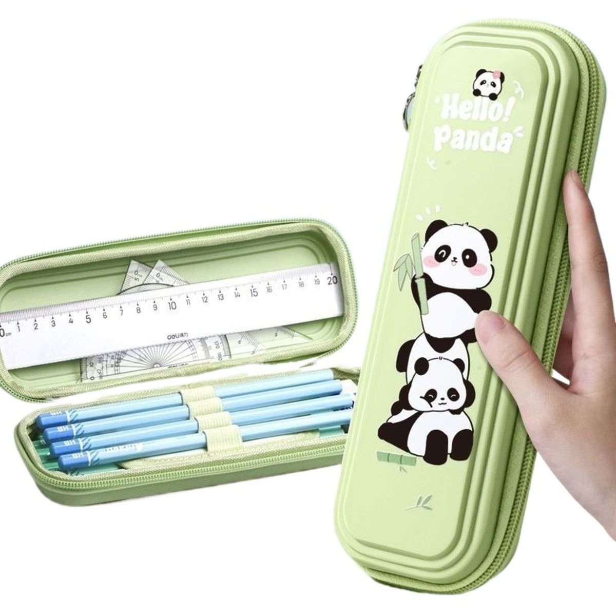 TIOZONEY - Estuche para bolígrafo de estudiante Panda