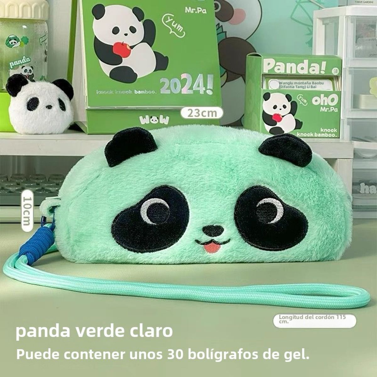 TIOZONEY - Estuche para bolígrafo de estudiante Panda