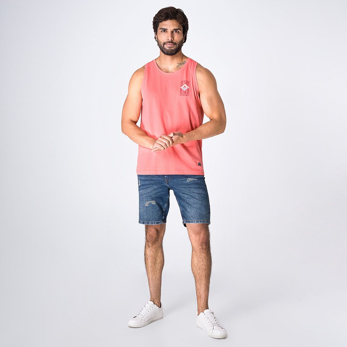 PIONIER - Bermuda Denim Stretch New Raket Pionier