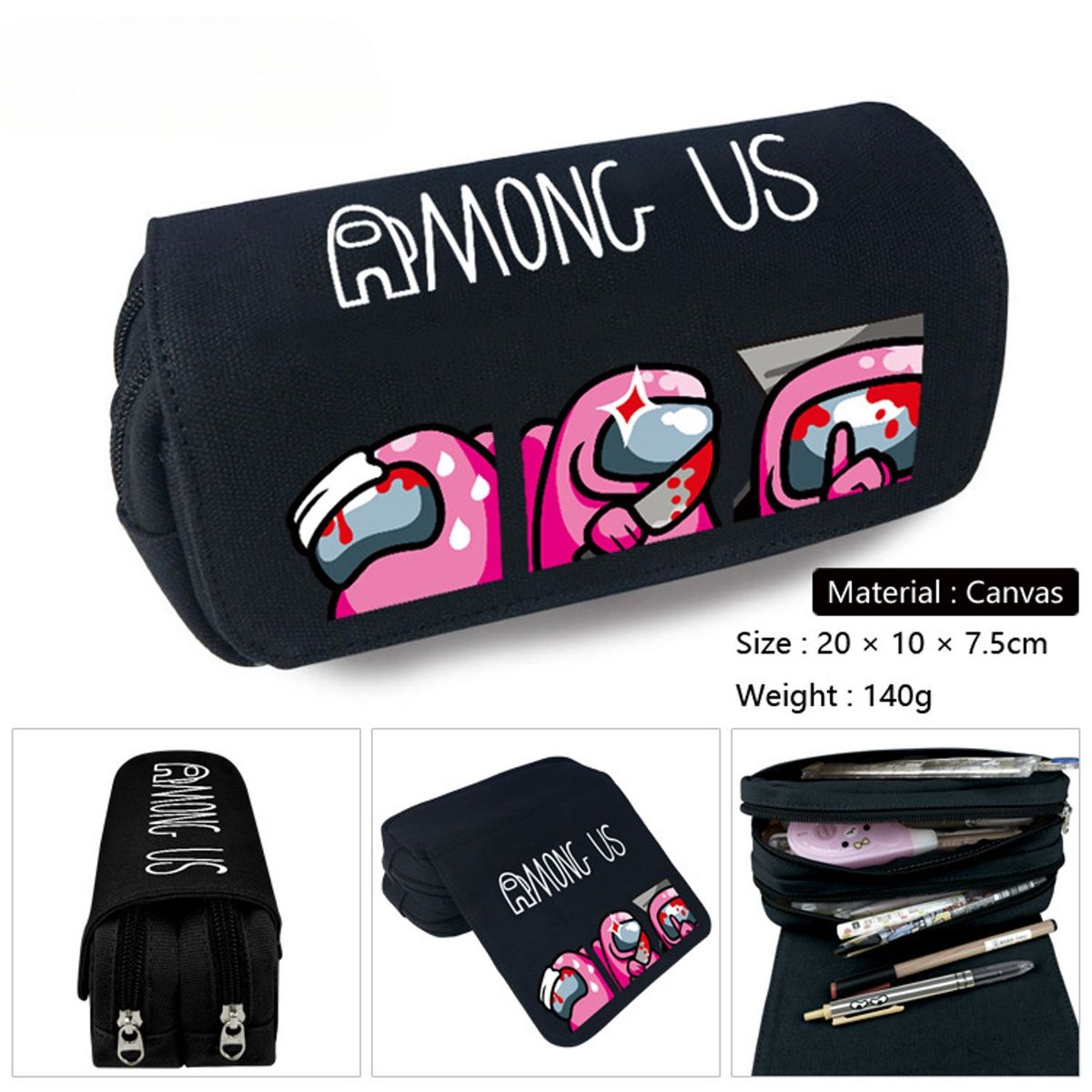 TIOZONEY - Estuche Para Lapices Escolar Gran Capacidad del astronauta