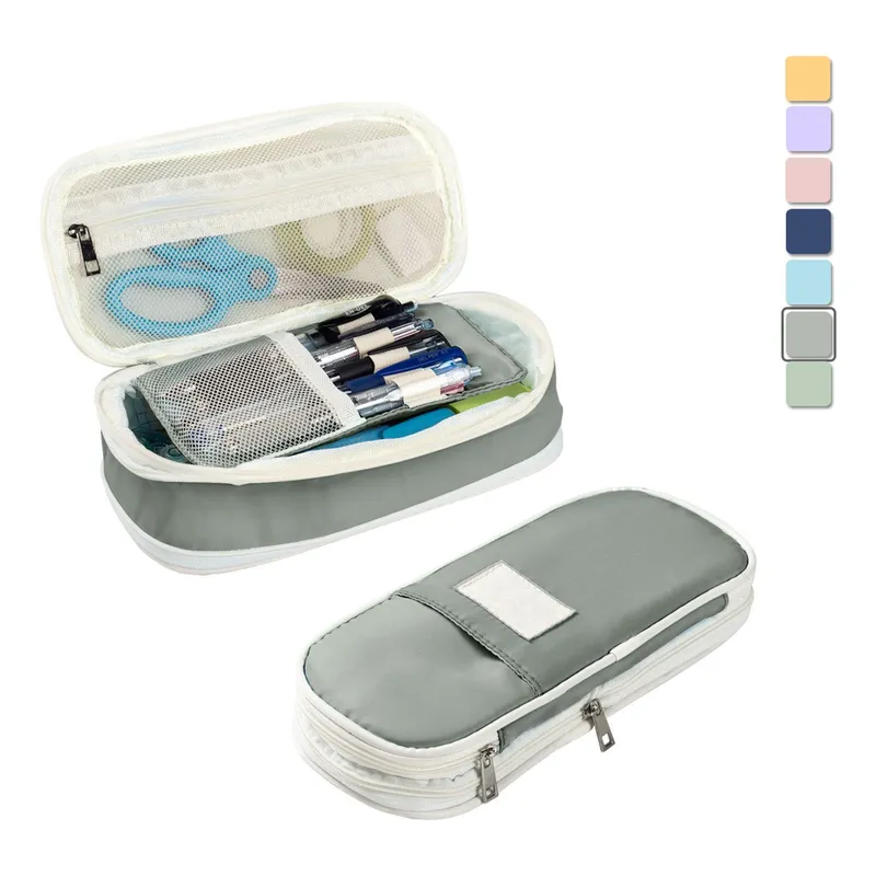 TIOZONEY - Estuche Para Lapices Expandible Capa De Gran Capacidad