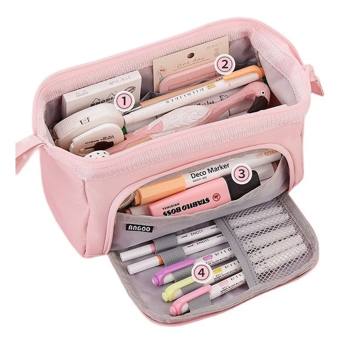 TIOZONEY - Estuches escolares 22x12cm