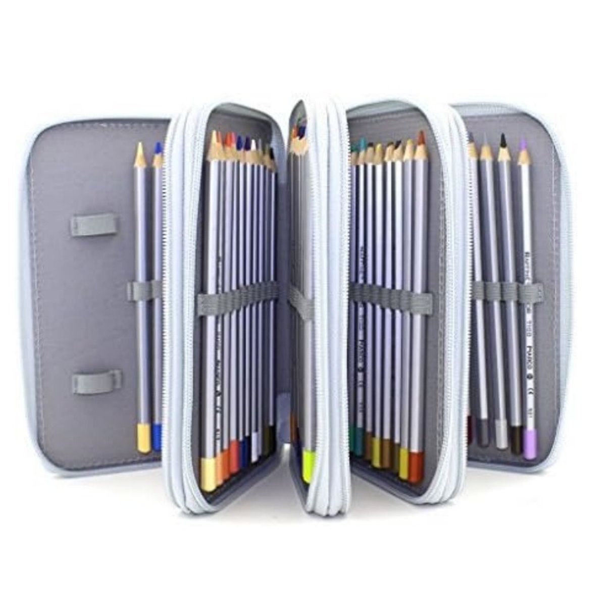 TIOZONEY - Estuche Para Lapices 72 Ranuras Lapiceras Organizadoras