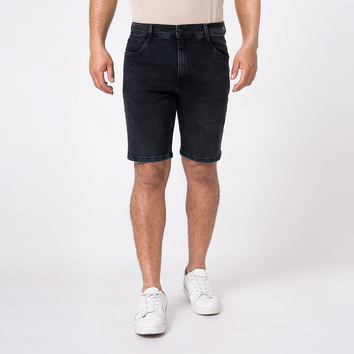 Pionier - Short Basico Denim Stretch New Joursh Denim Hombre