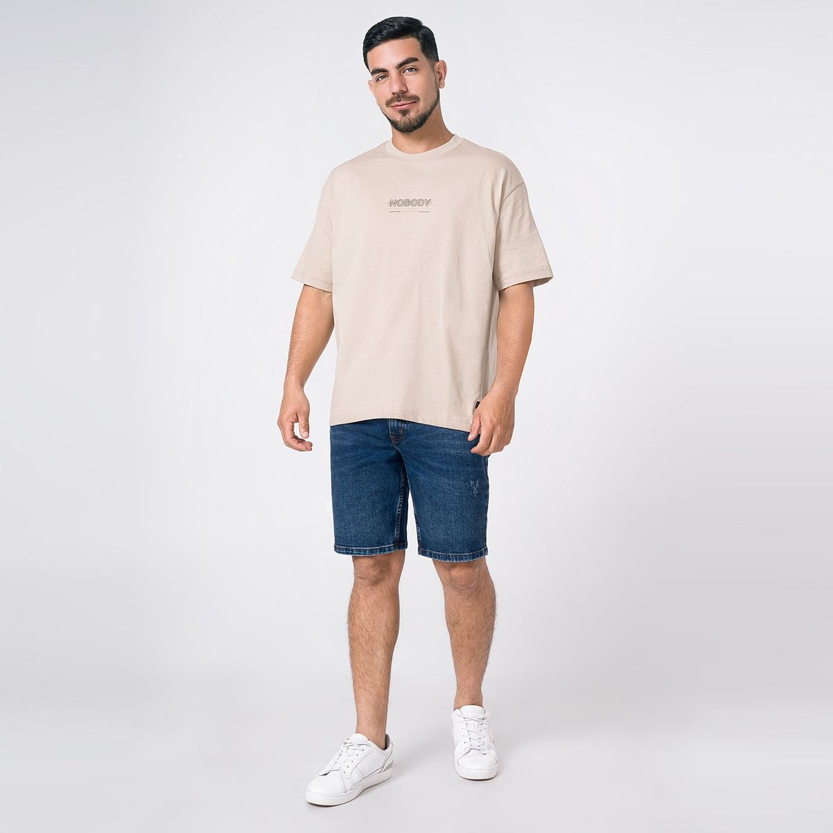 PIONIER - Bermuda Denim Stretch New Joursh Denim Pionier