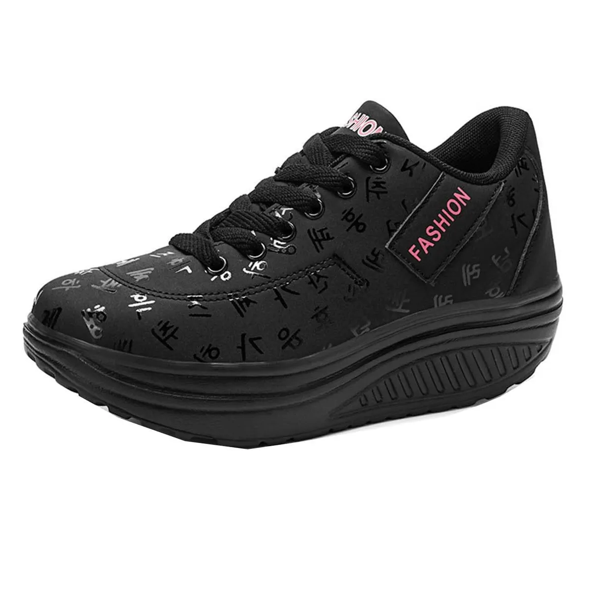 TIOZONEY - Zapatillas casuales para Mujer - Negro