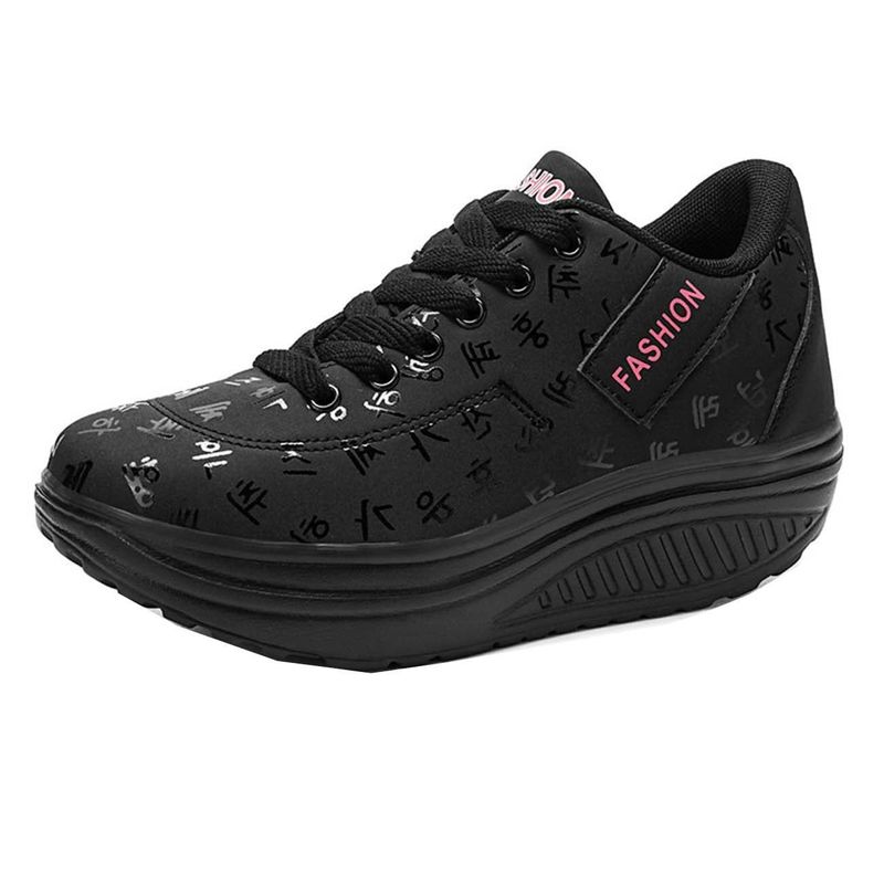 TIOZONEY - Zapatillas casuales para Mujer - Negro