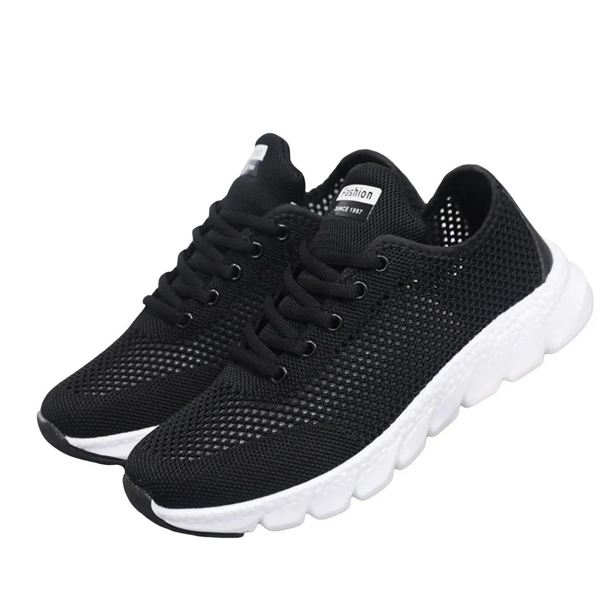 TIOZONEY - Zapatillas casuales para Mujer - Negro