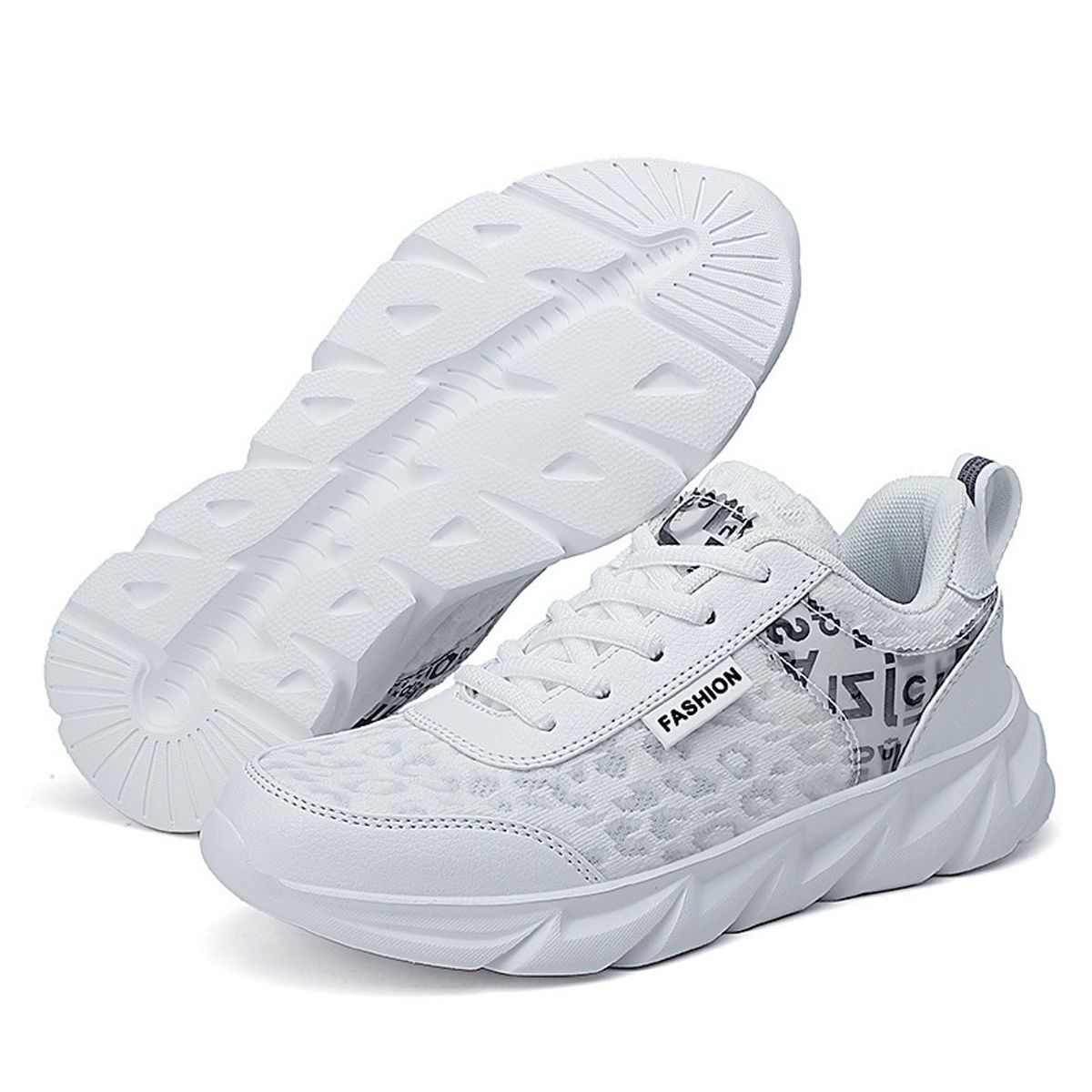 TIOZONEY - Zapatillas casuales para Mujer - Blanco