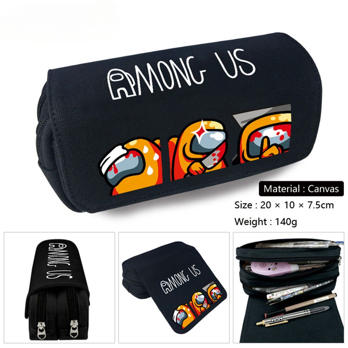 TIOZONEY - Estuche Para Lapices Escolar Gran Capacidad del astronauta