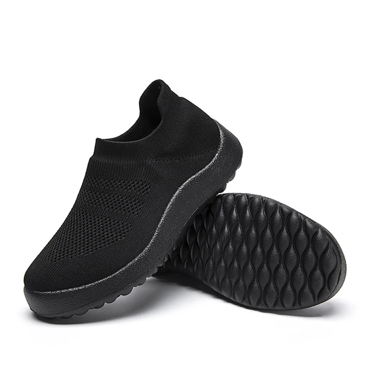 TIOZONEY - Zapatillas casuales para Mujer - Negro