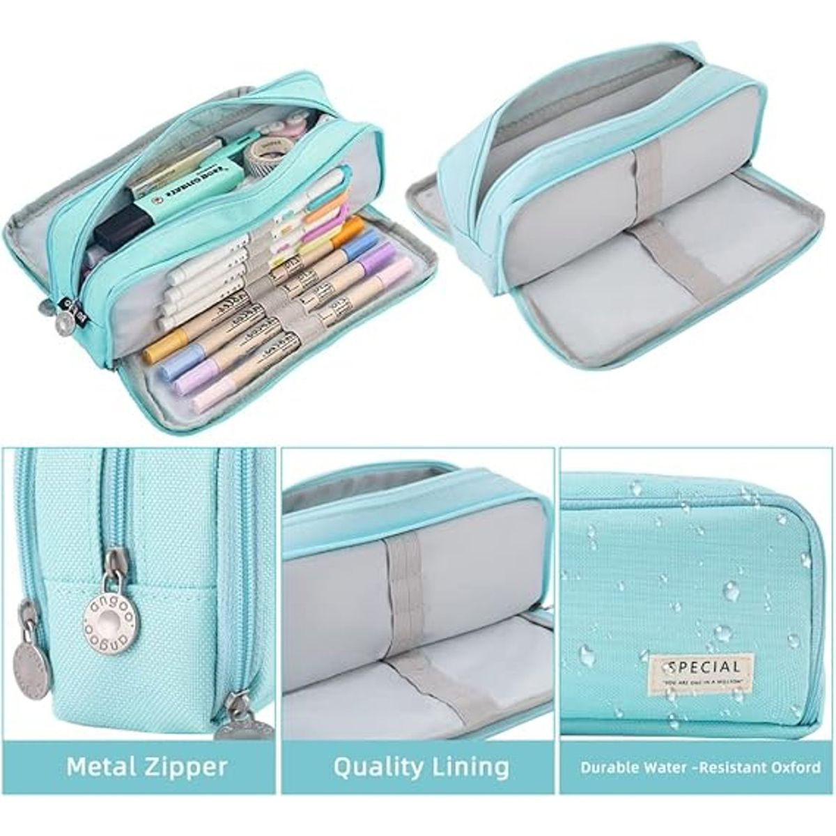 TIOZONEY - Estuche Para Lapices Escolar Gran Capacidad