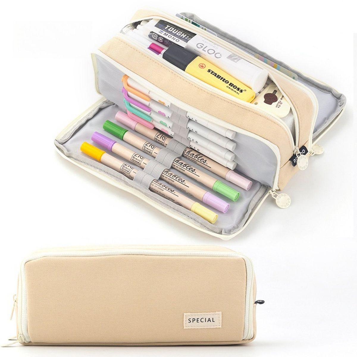 TIOZONEY - Estuche Para Lapices Escolar Gran Capacidad