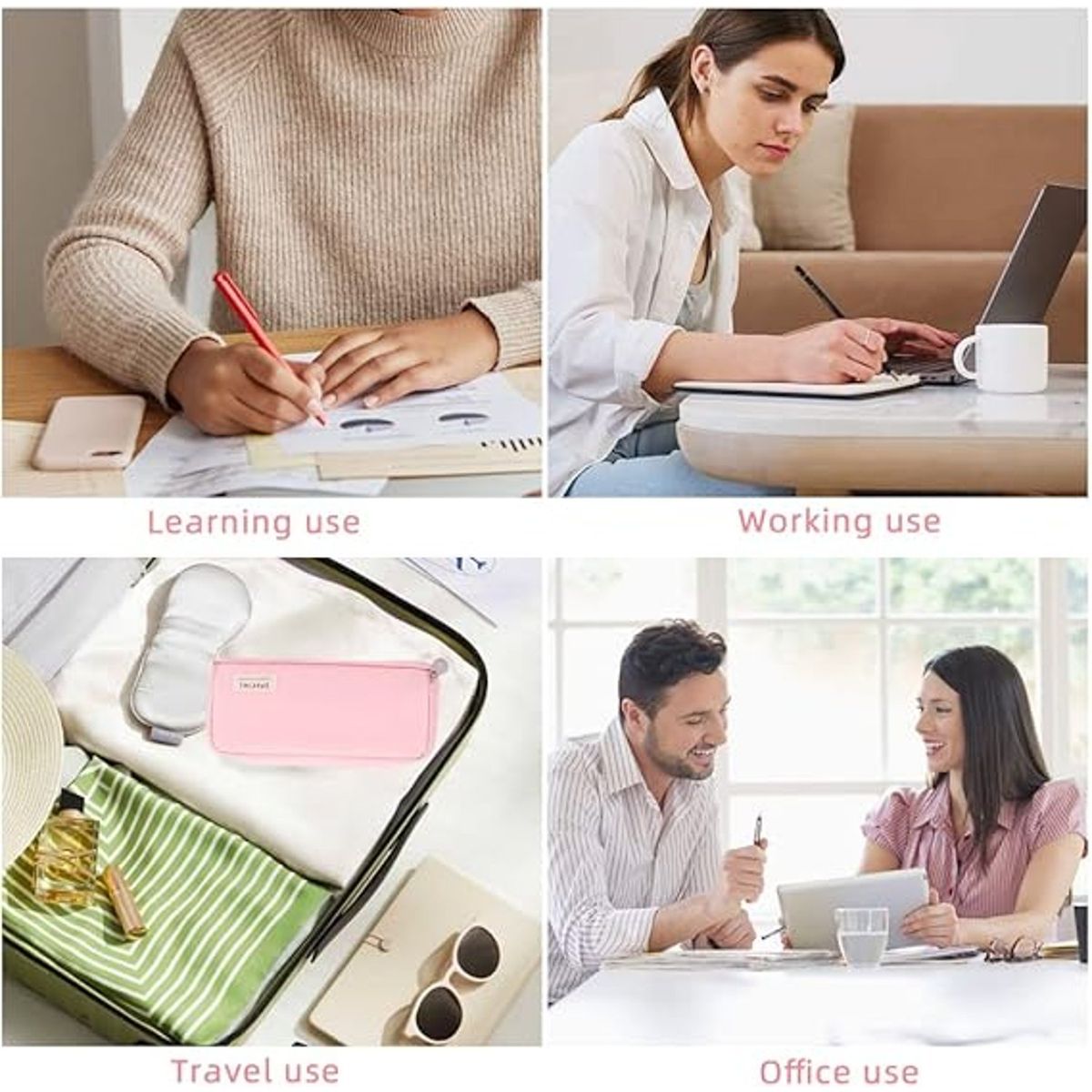 TIOZONEY - Estuche Para Lapices Escolar Gran Capacidad