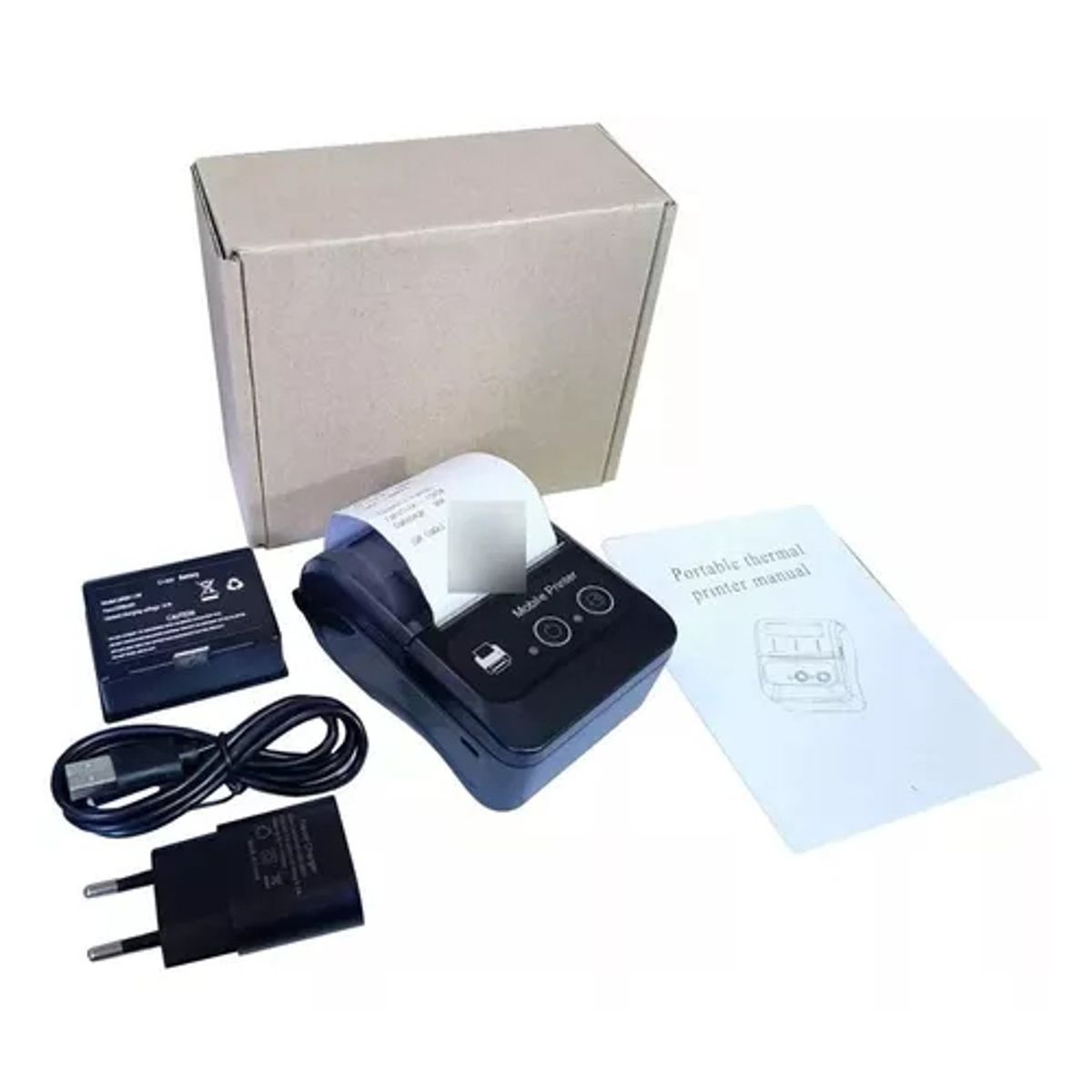 TIOZONEY - Mini Impresora Térmica Bluetooth Portátil 58mm