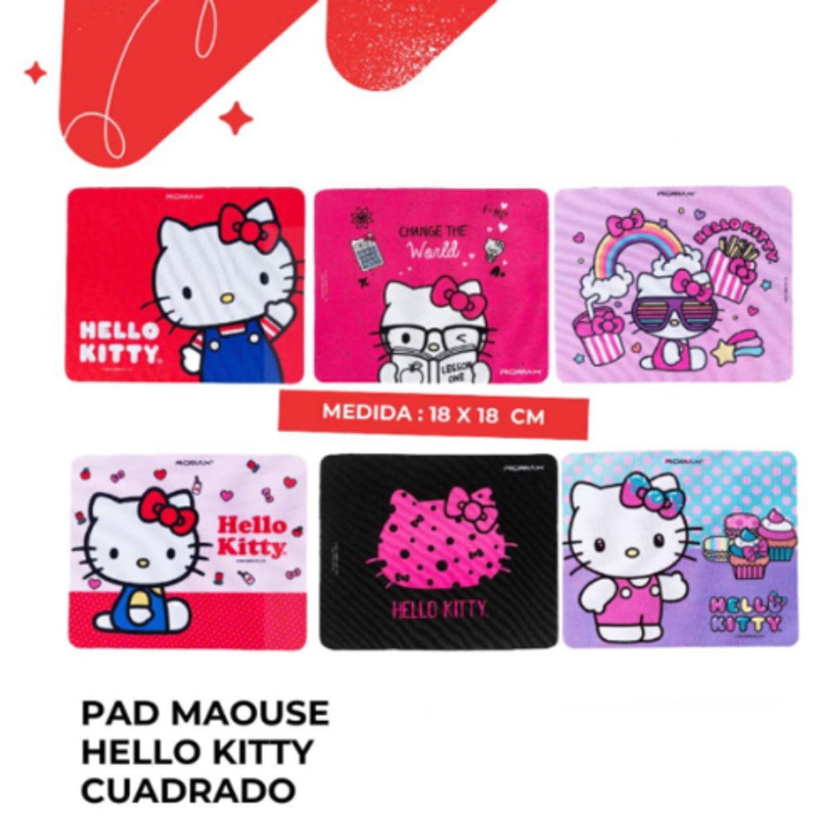 GENERICO - PAD MOUSSE DISEÑO VARIADO