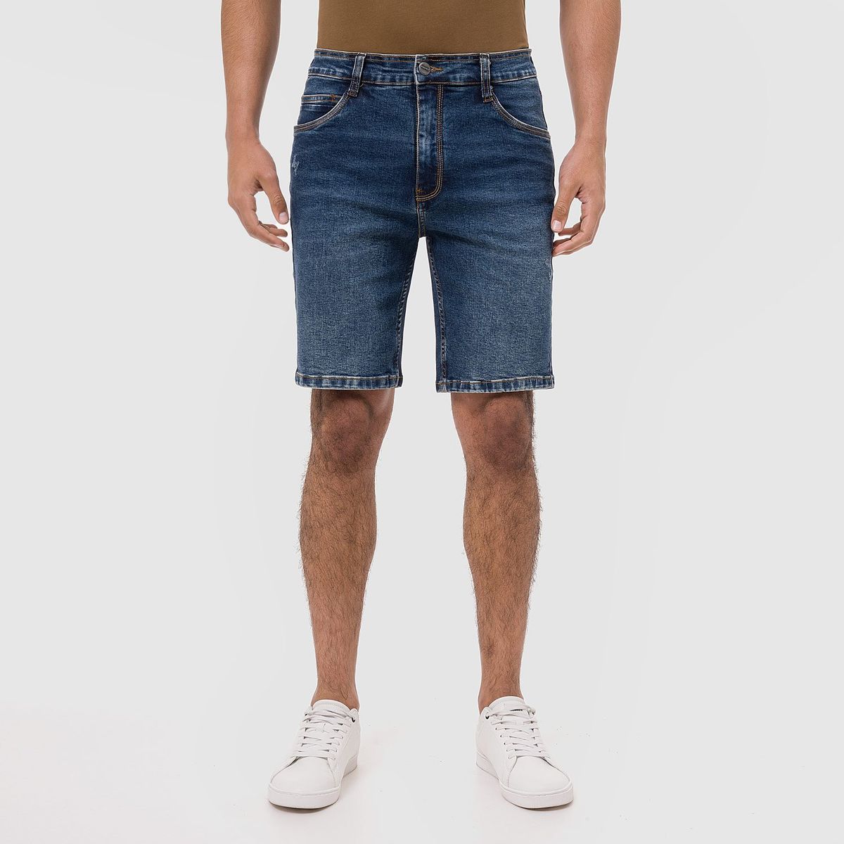 PIONIER - Bermuda Denim Stretch Maxihmus Pionier