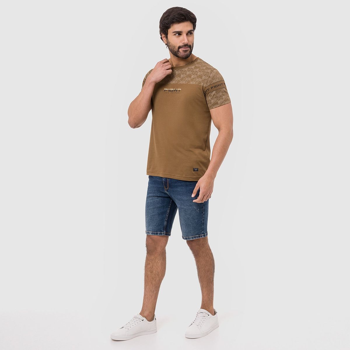 PIONIER - Bermuda Denim Stretch Maxihmus Pionier