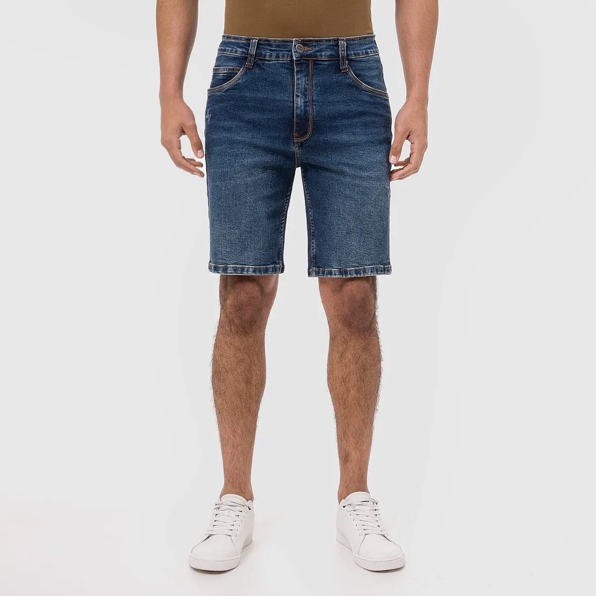 PIONIER - Bermuda Denim Stretch Maxihmus Pionier