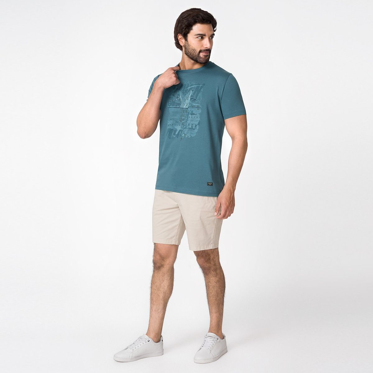 PIONIER - Bermuda Drill Stretch Renatho Pionier