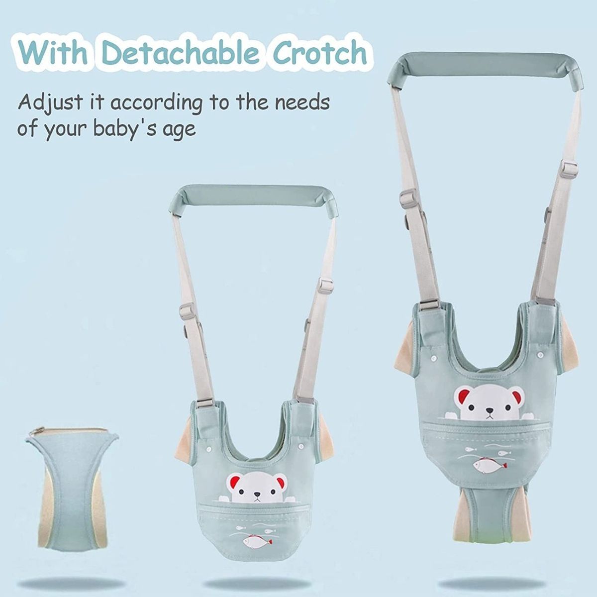 TIOZONEY - Arnés Para Caminar Para Niños Pequeños Desmontable 3 En 1