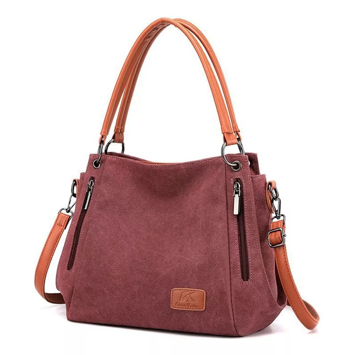 TIOZONEY - Bolso Multifuncional De Lona De Gran Capacidad Para Mujer