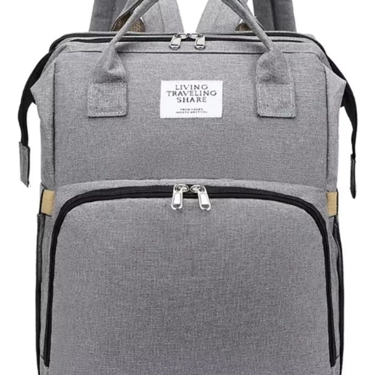 TIOZONEY - Bolsa Mochila De Pañales Para Mamá Cama De Bebé Plegable