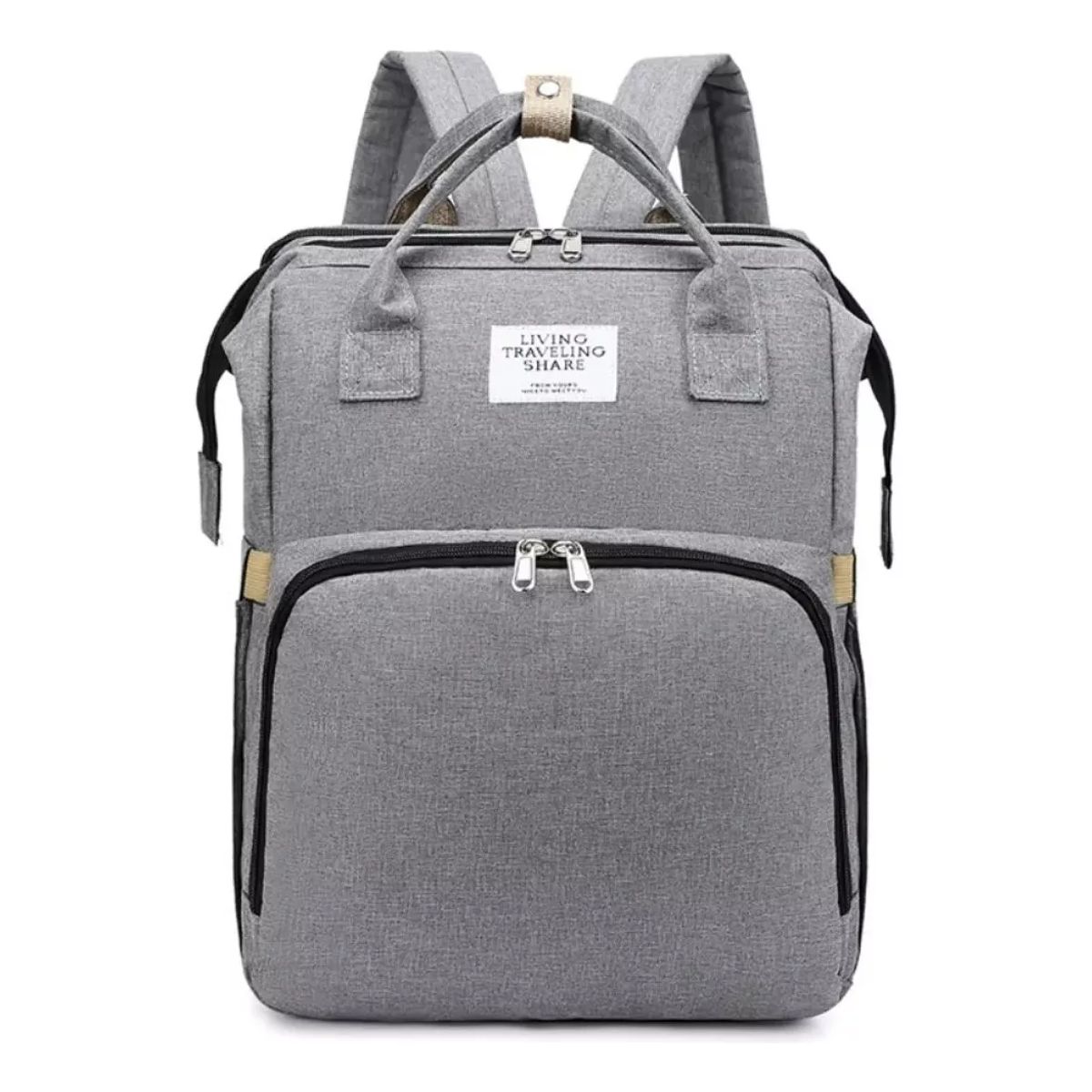 TIOZONEY - Bolsa Mochila De Pañales Para Mamá Cama De Bebé Plegable