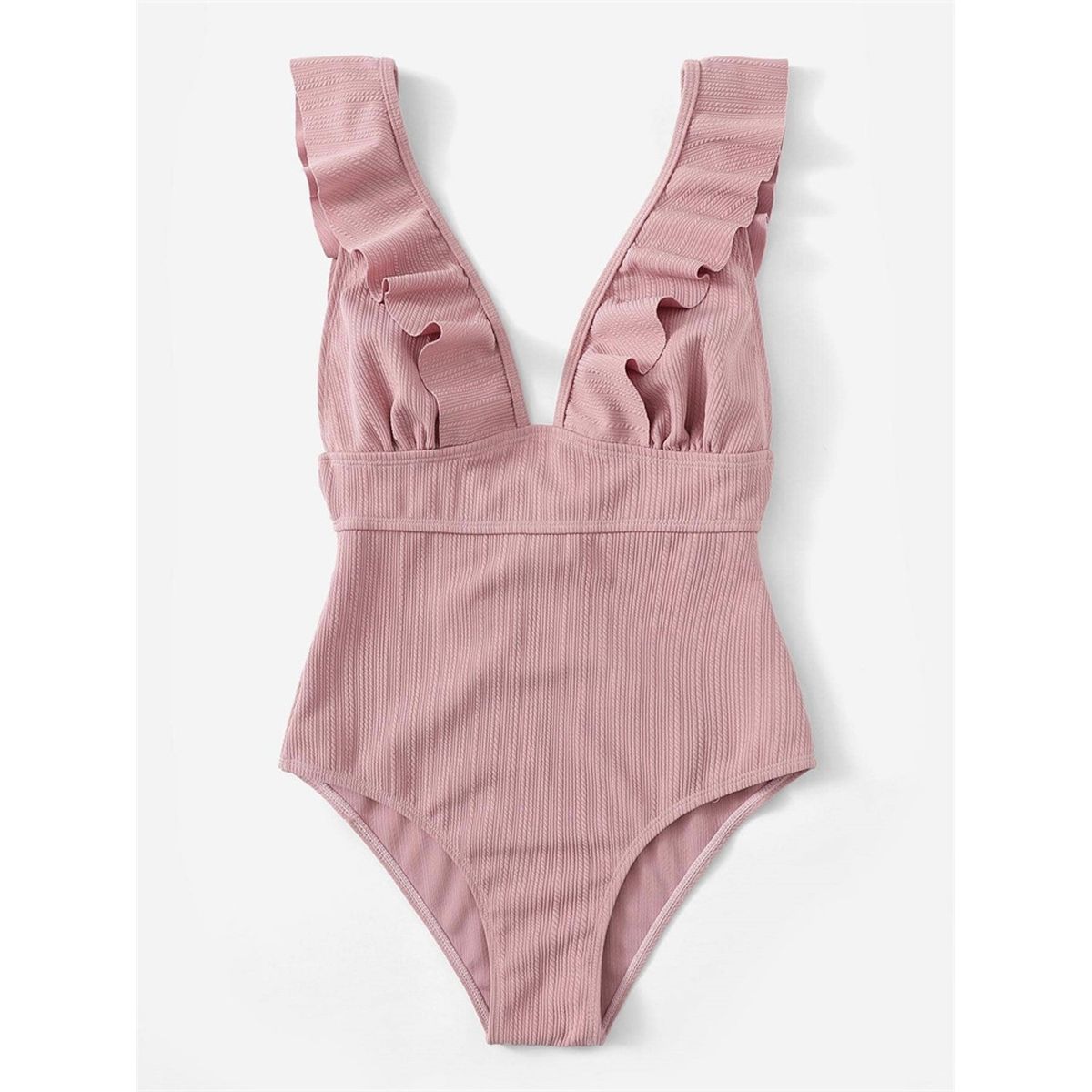 TIOZONEY - Traje de Baño Mujer Rosa