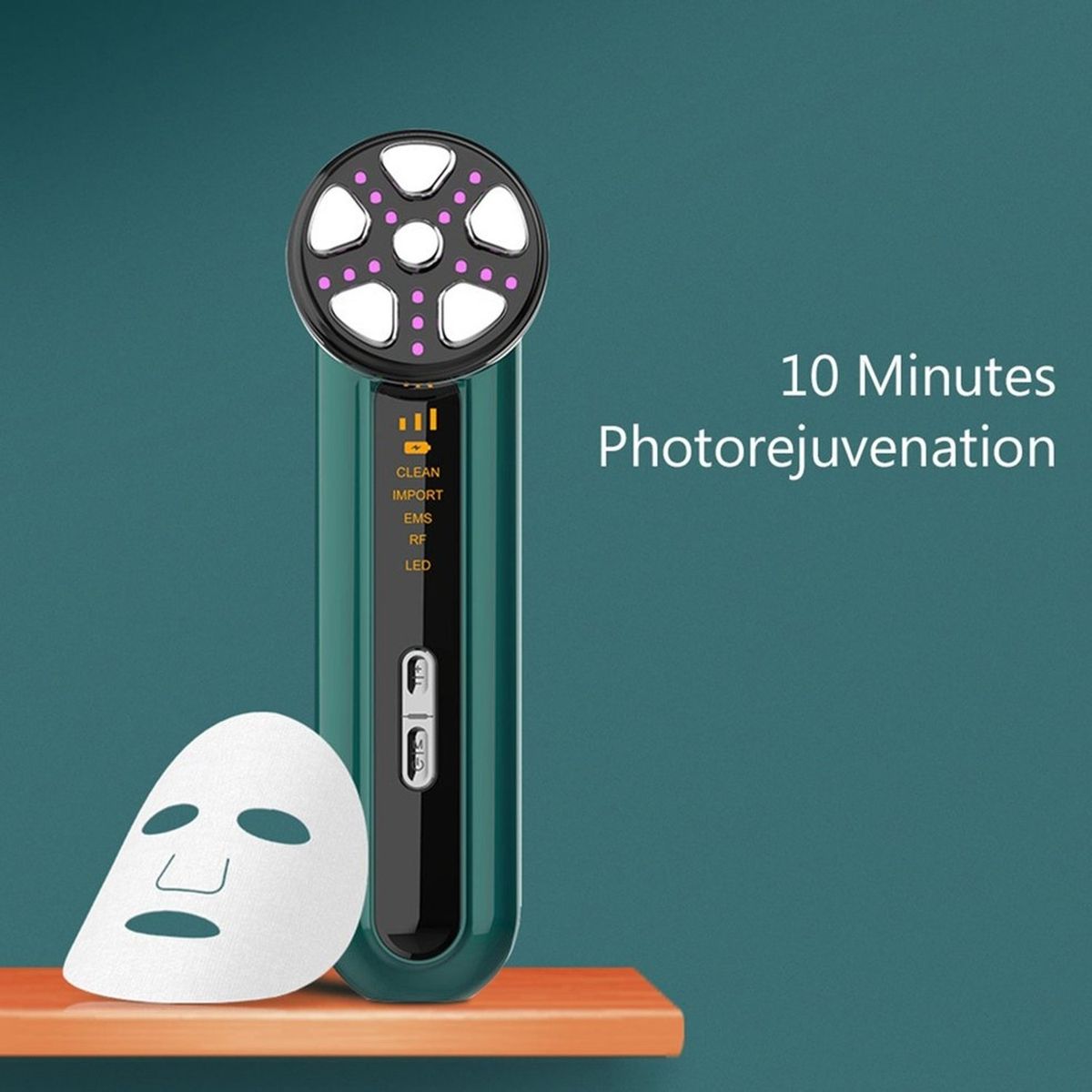 TIOZONEY - Radiofrecuencia Facial con Mesoterapia para Reafirmar la Piel