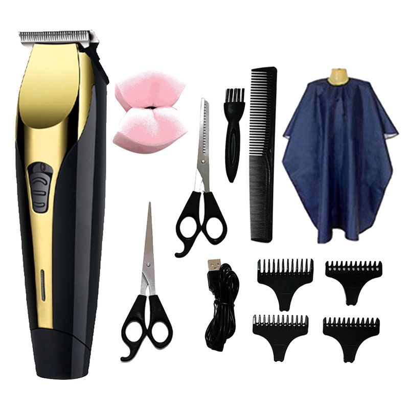 TIOZONEY - Cortapelos de Pelo Eléctrico Inalámbrico con Carga USB