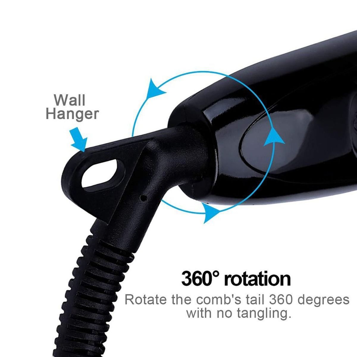 TIOZONEY - Plancha de Pelo y Barba 2 en 1 con Peine Alisador