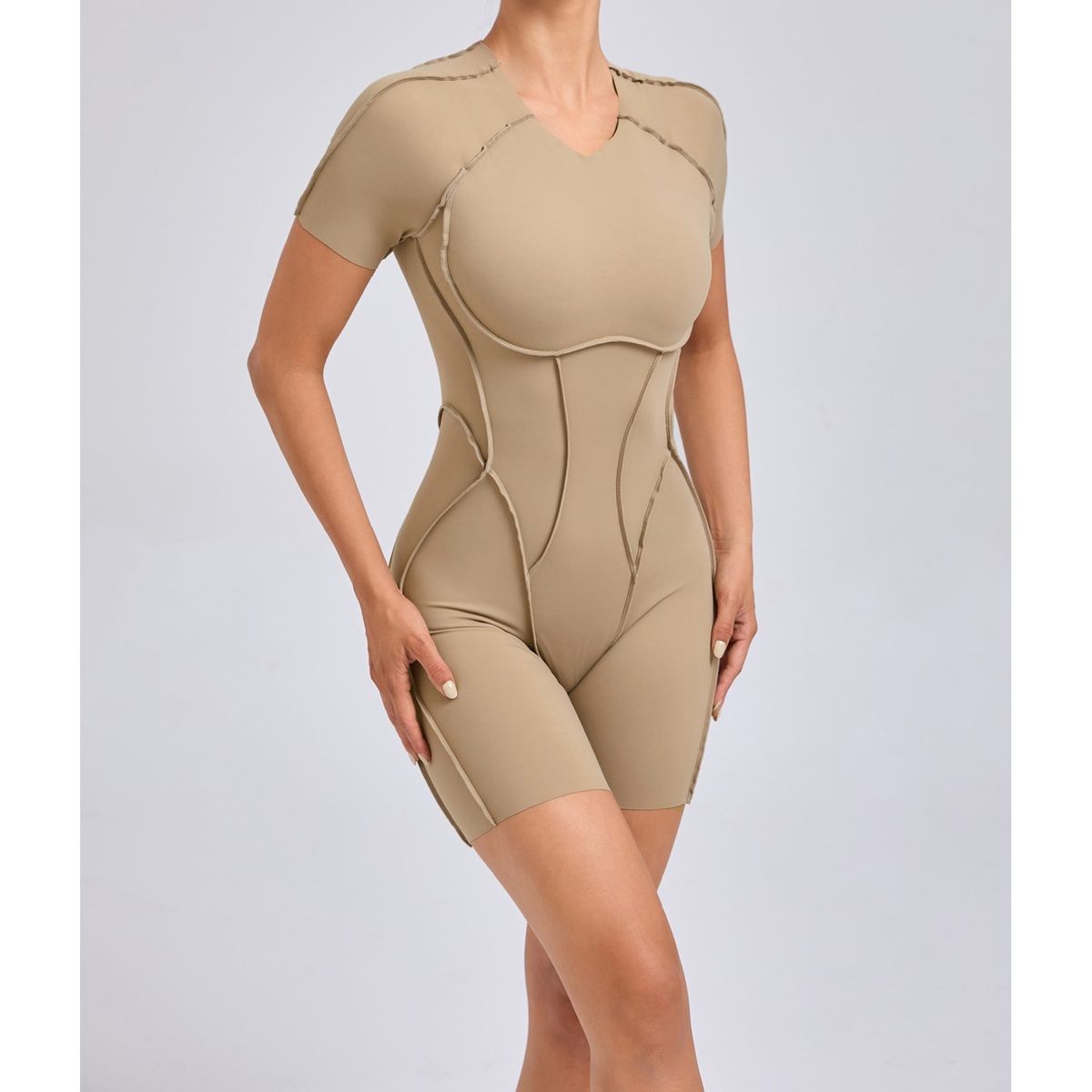 TIOZONEY - Peleles de mujer de campañas manga corta