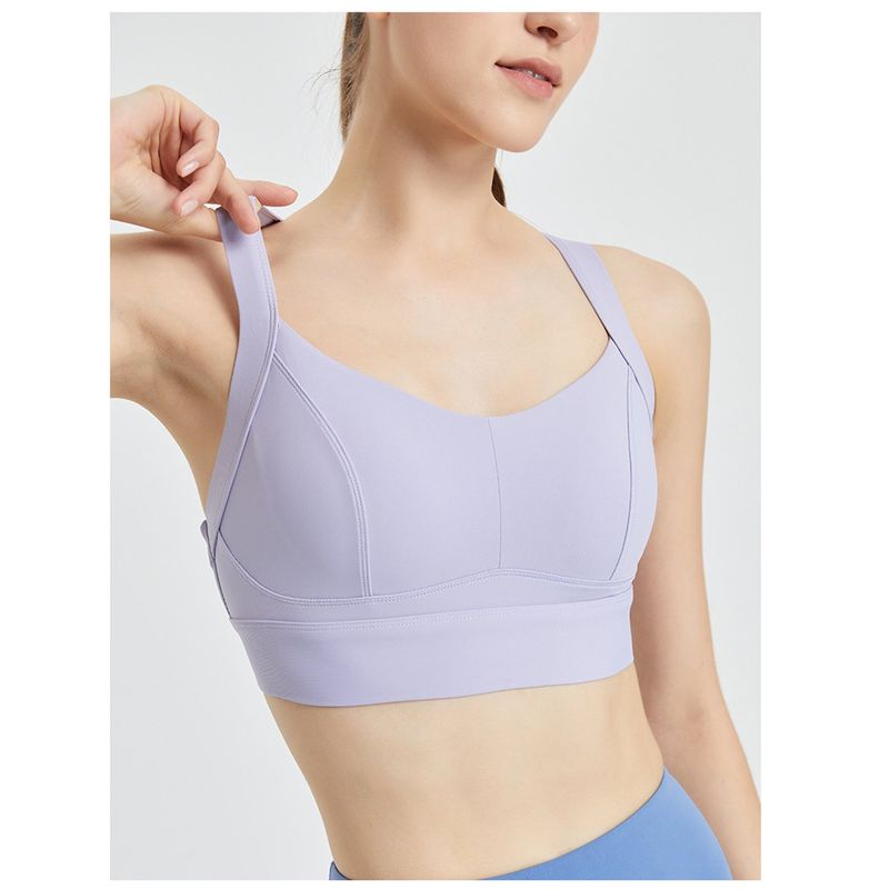 TIOZONEY - Sujetador deportivo de alto impacto para mujer