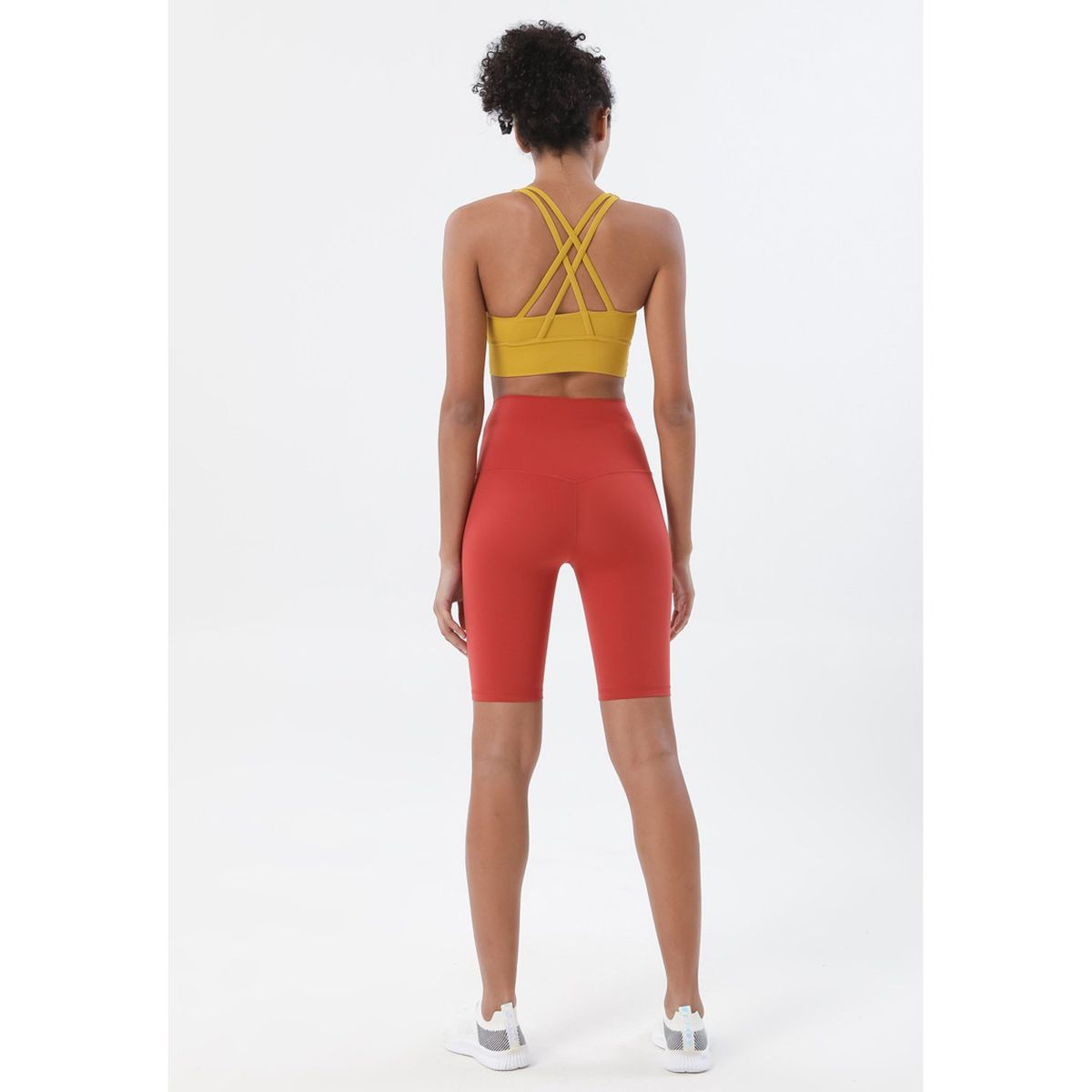 TIOZONEY - Sujetador deportivo con tiras para mujer