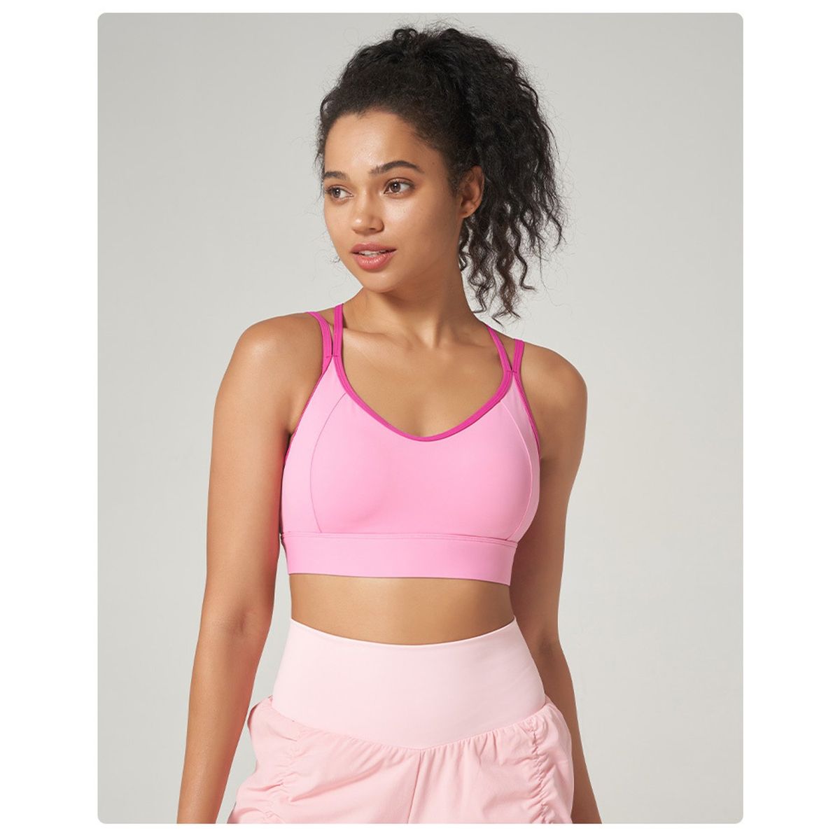 TIOZONEY - Sujetador deportivo sin espalda