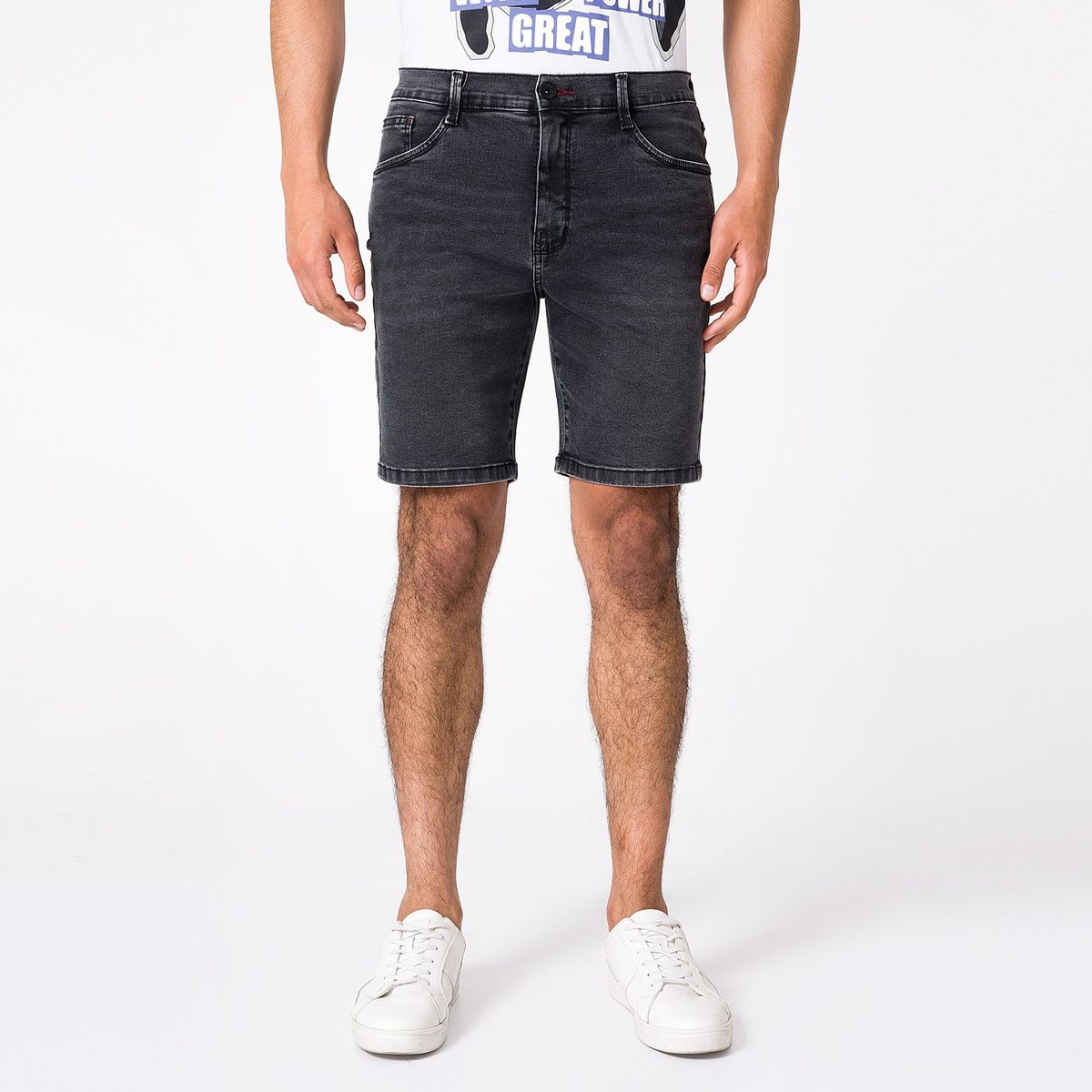 PIONIER - Bermuda Denim Stretch New Kees Denim Pionier