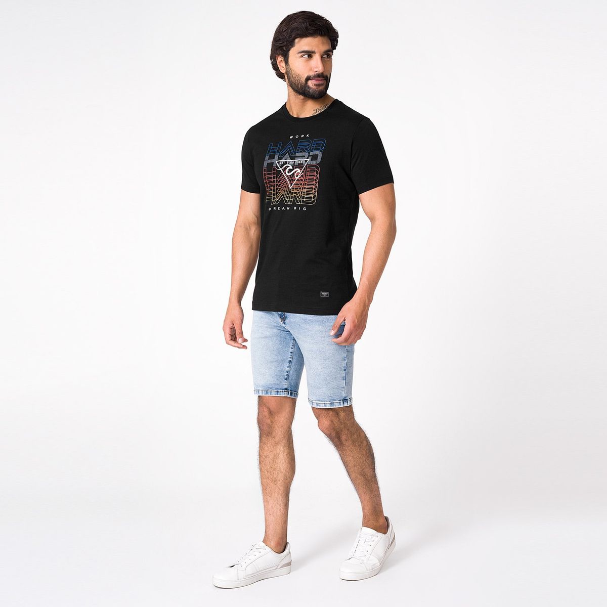 PIONIER - Bermuda Denim Stretch New Kees Denim Pionier