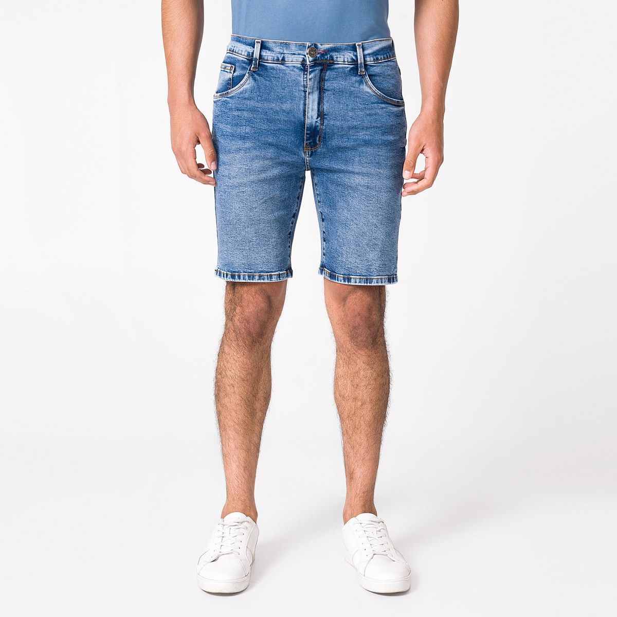 PIONIER - Bermuda Denim Stretch New Kees Denim Pionier